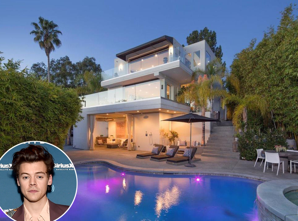 Harry Styles 8 5 Million Hollywood Hills Bachelor Pad Is